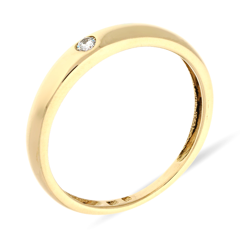 Brillant-Ring Gelbgold