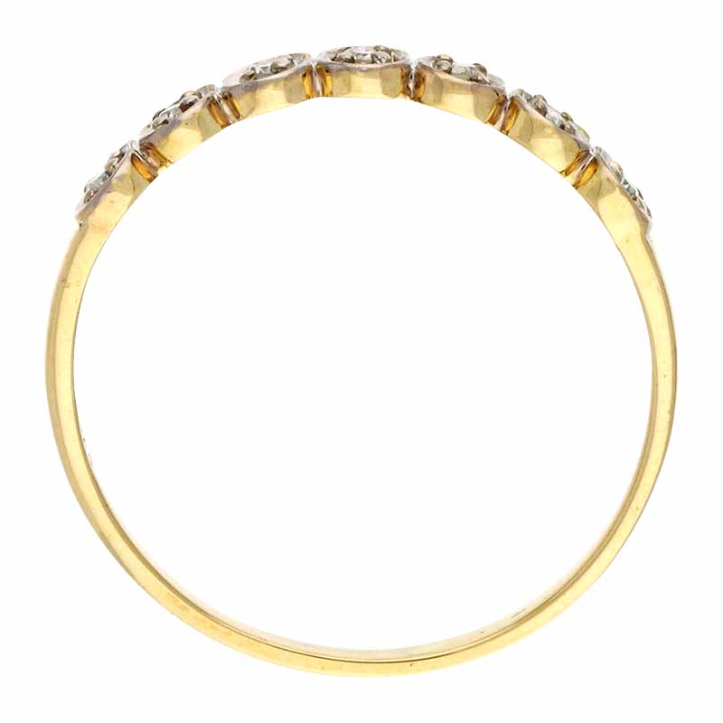 Diamant-Ring Bicolor