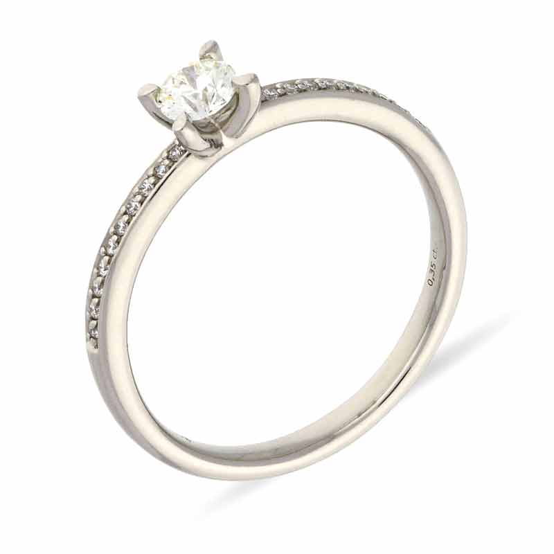 Brillant-Ring Platin