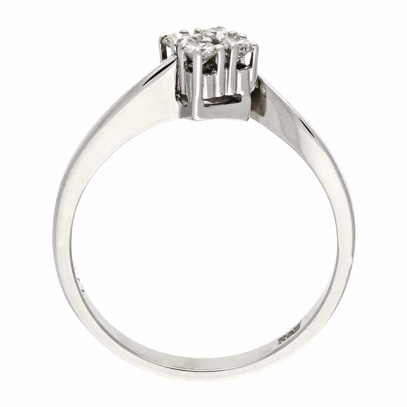 Brillant-Ring Weißgold