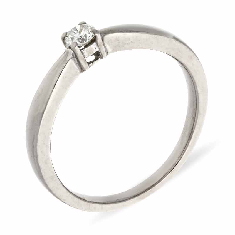 Brillant-Ring Weißgold