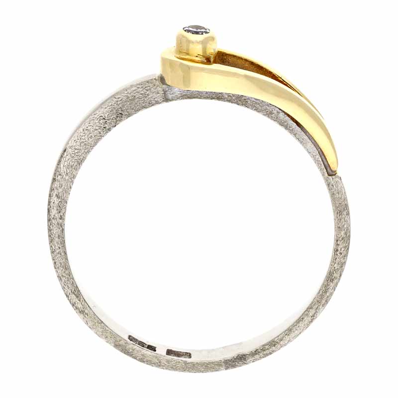 Brillant-Ring Bicolor