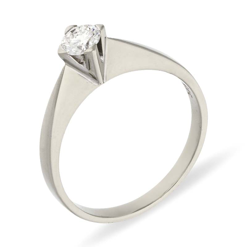 Brillant-Ring Weißgold
