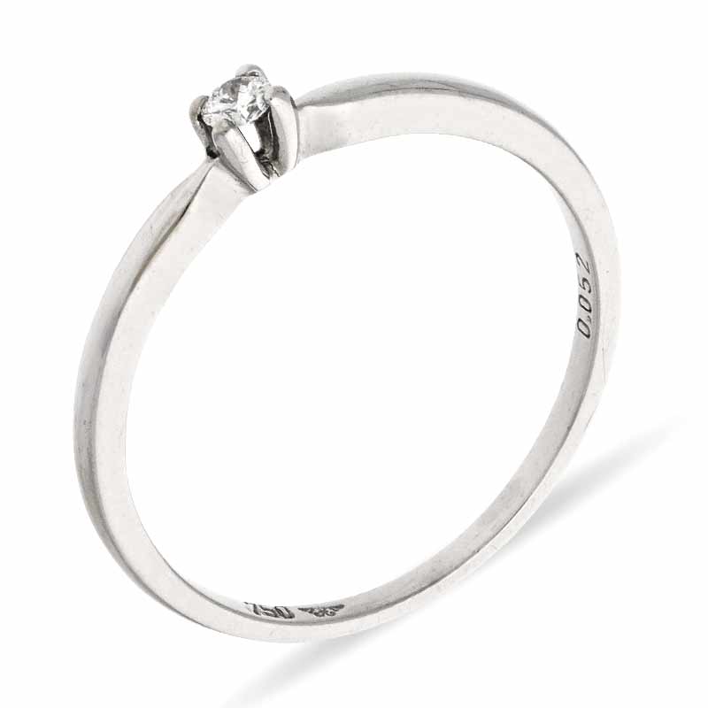 Brillant-Ring Weißgold