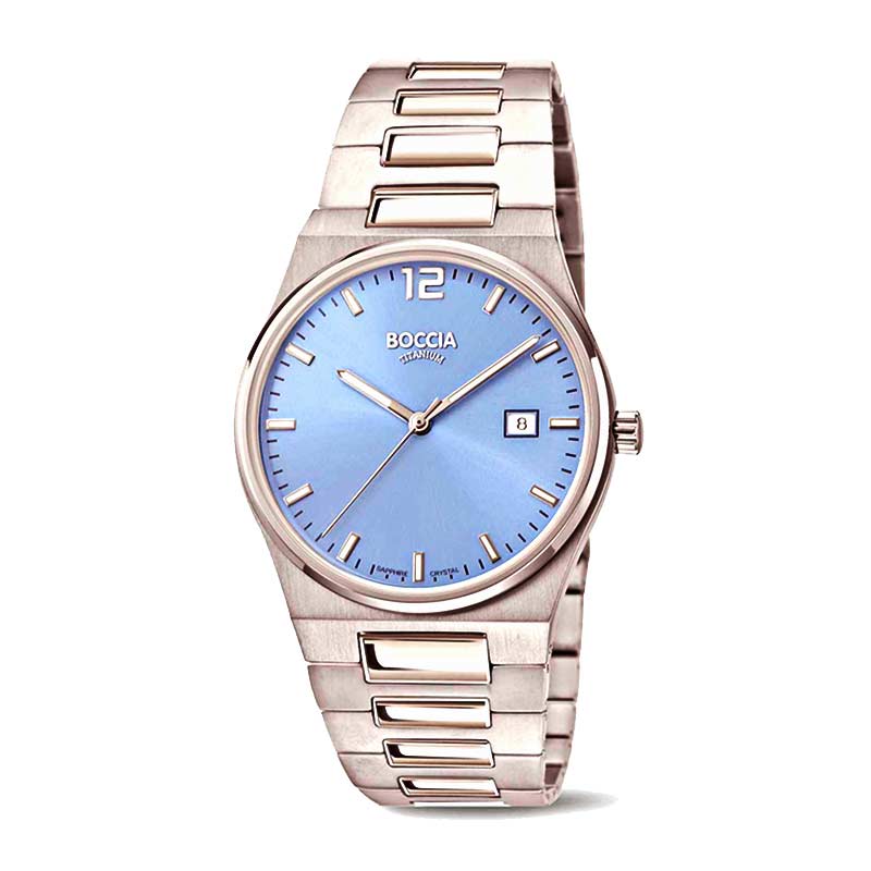 BOCCIA Herrenarmbanduhr Titan 3661-01