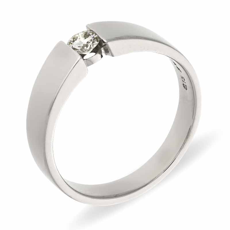 Brillant-Ring Weißgold