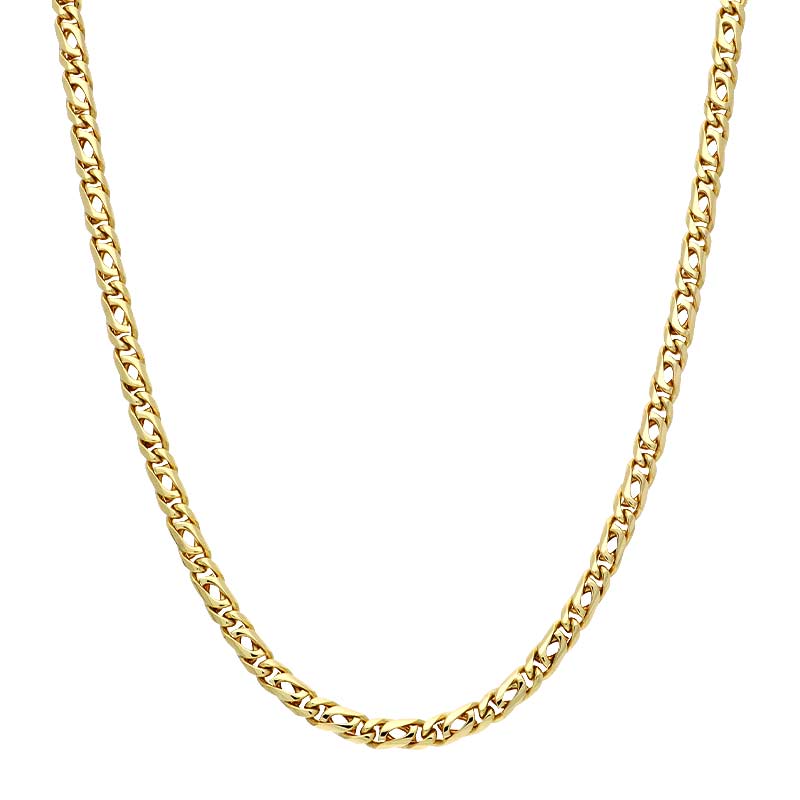 Halskette Gelbgold