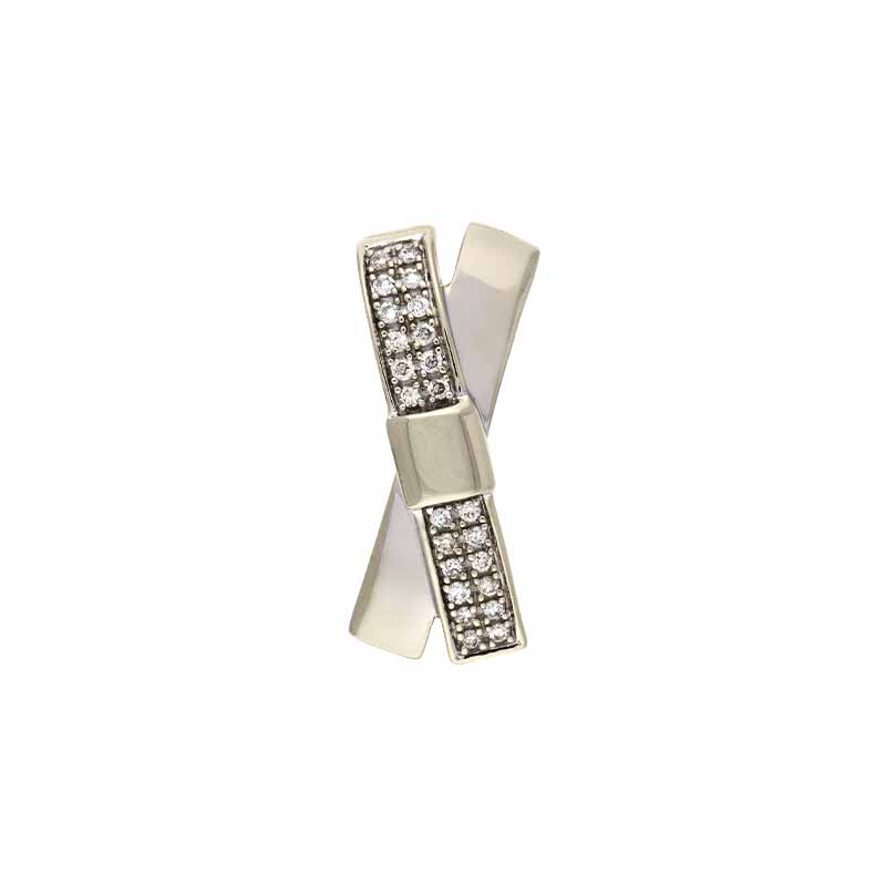 Brillant-Anhänger Weißgold