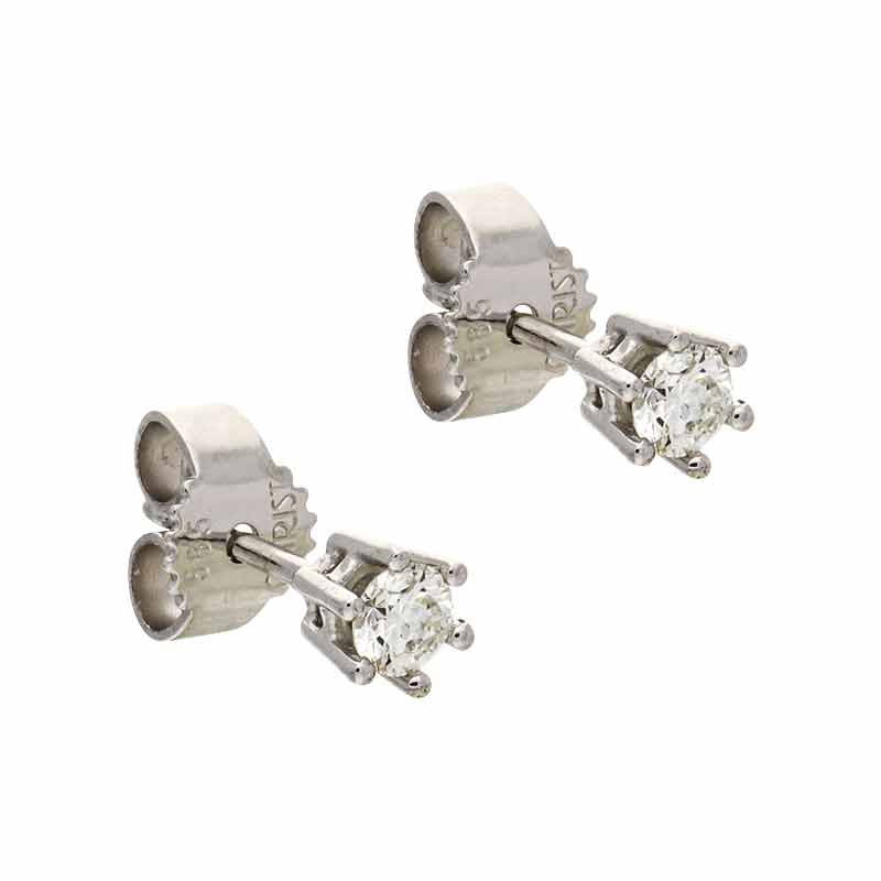 Brillant-Ohrstecker Weißgold