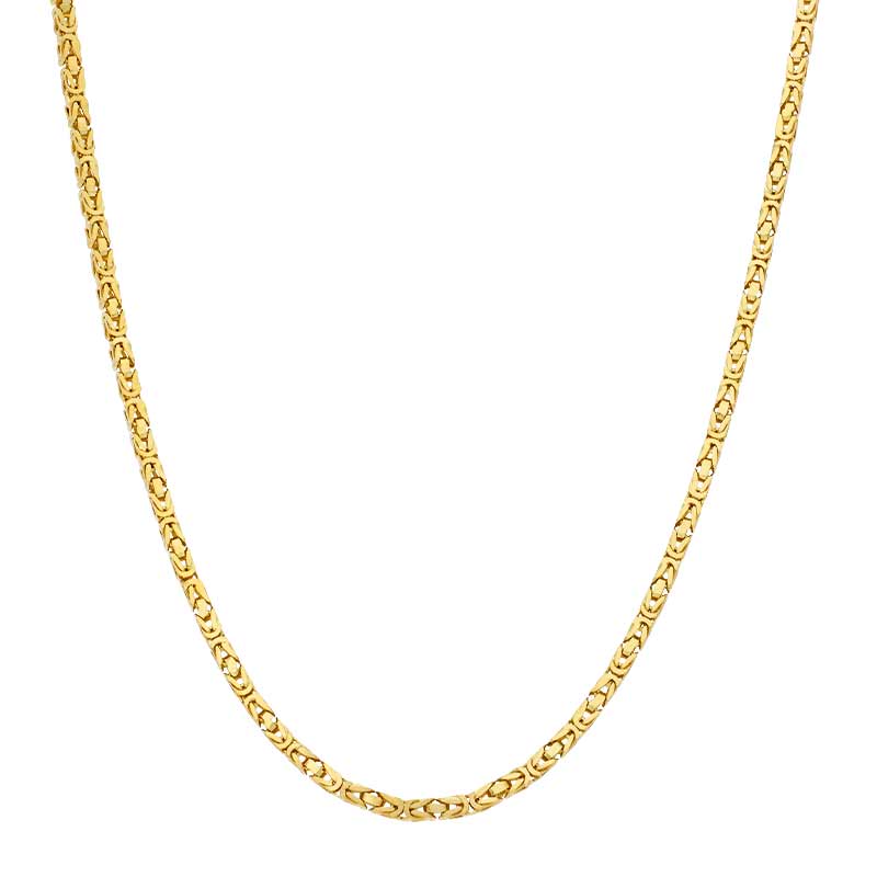 Halskette Gelbgold