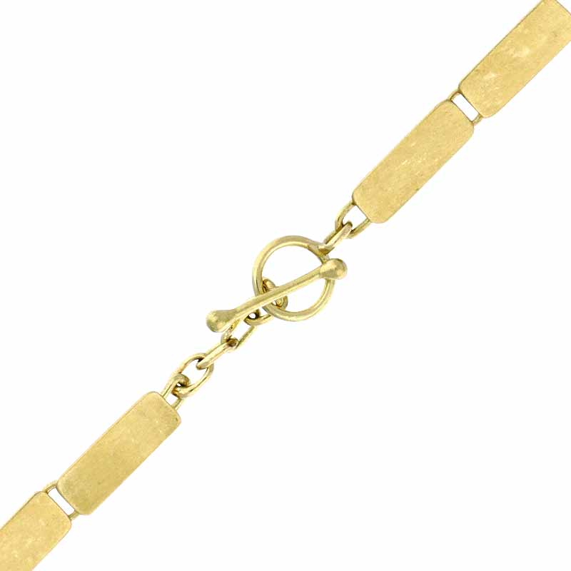 Farbstein - Collier Gelbgold