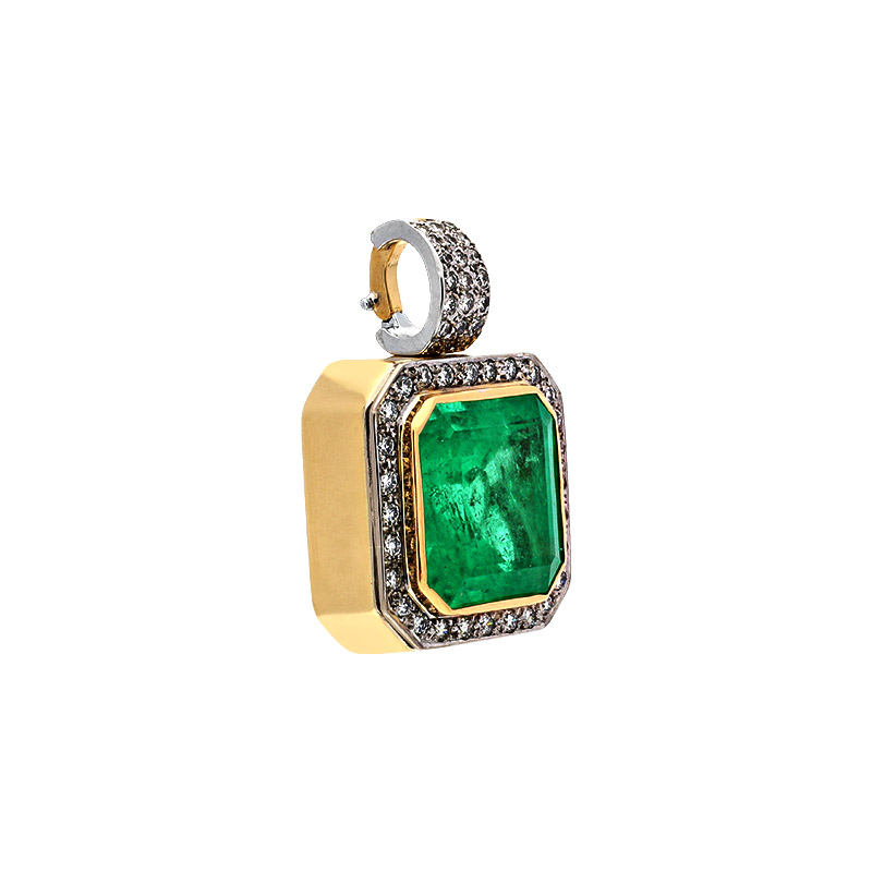 Smaragd-Collier Bicolor