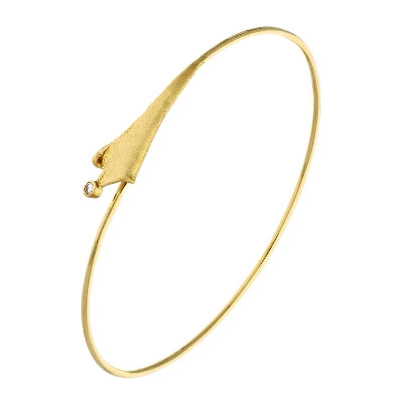 Brillant-Armreif Gelbgold