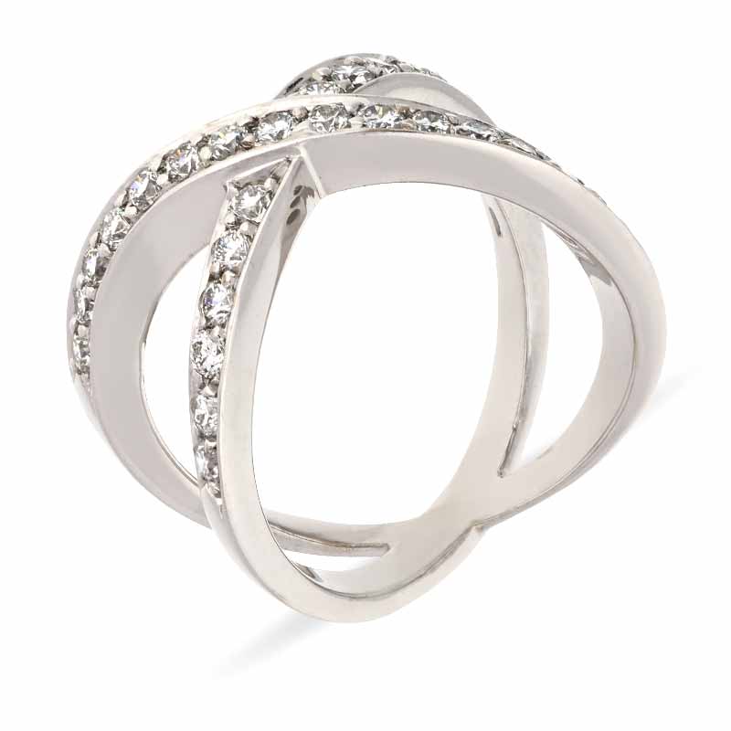 Brillant-Ring Weißgold