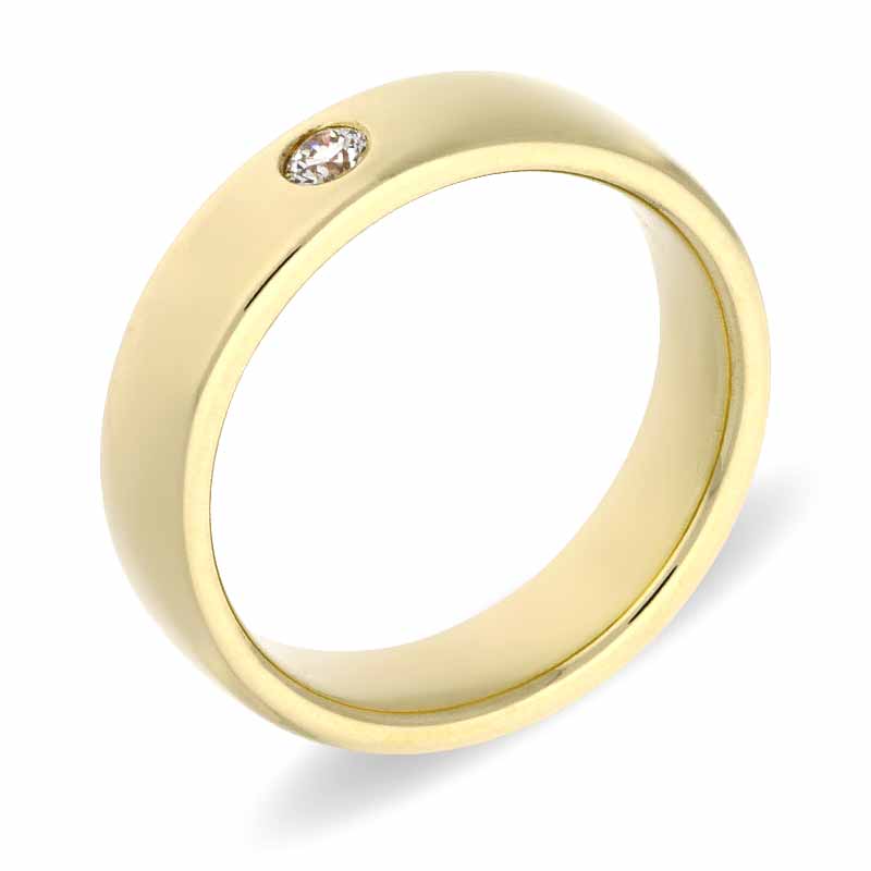 Brillant-Ring Gelbgold
