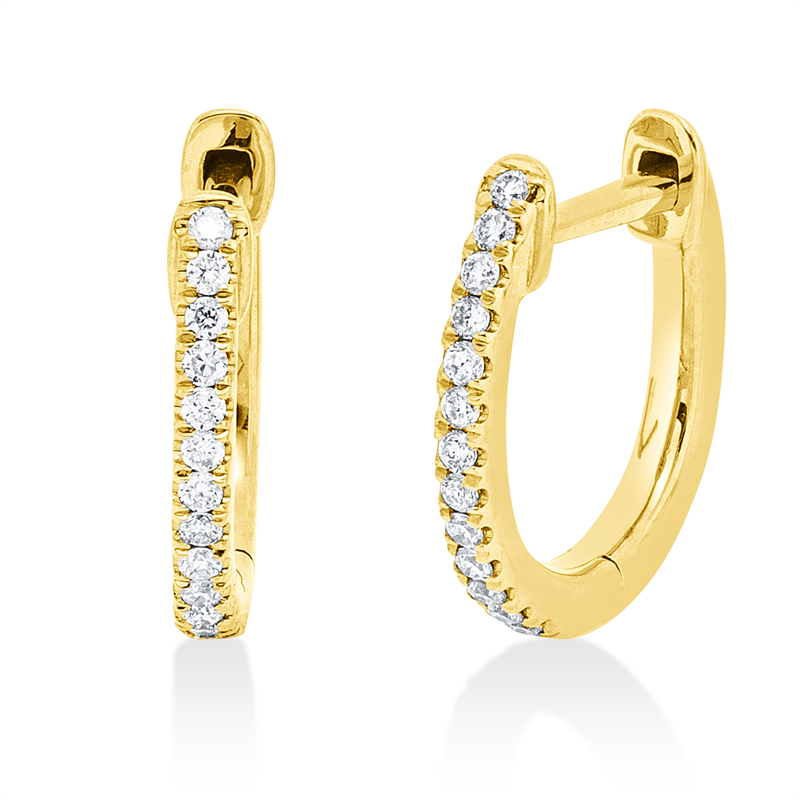 JS Brillant-Creolen Gelbgold