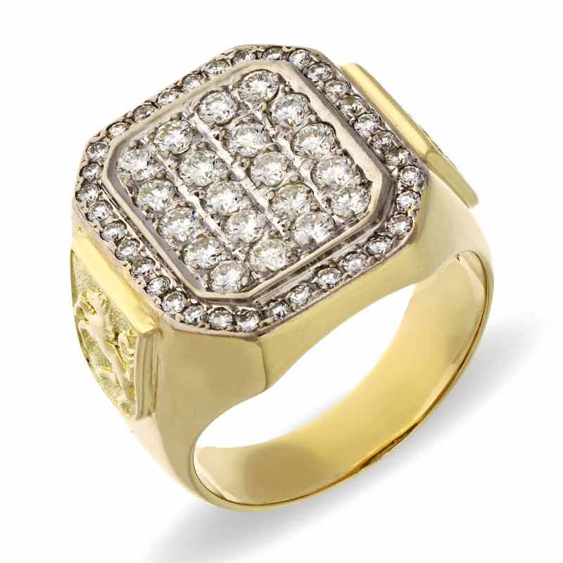 Brillant-Ring Bicolor