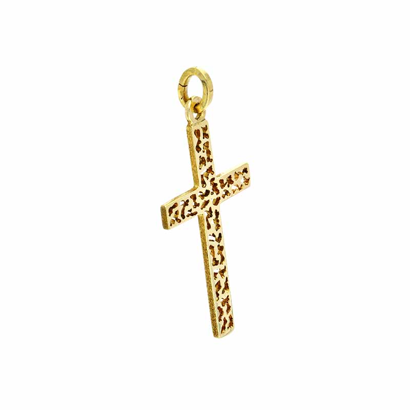 Anhänger 'Kreuz' Gelbgold