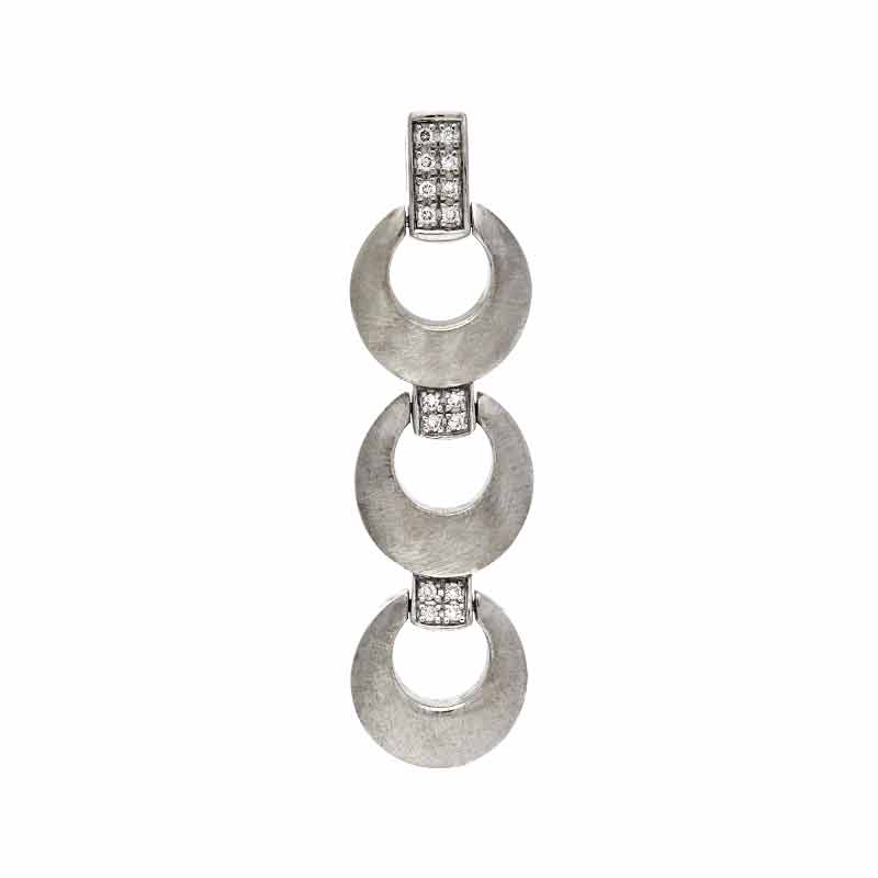 Brillant-Anhänger Weißgold