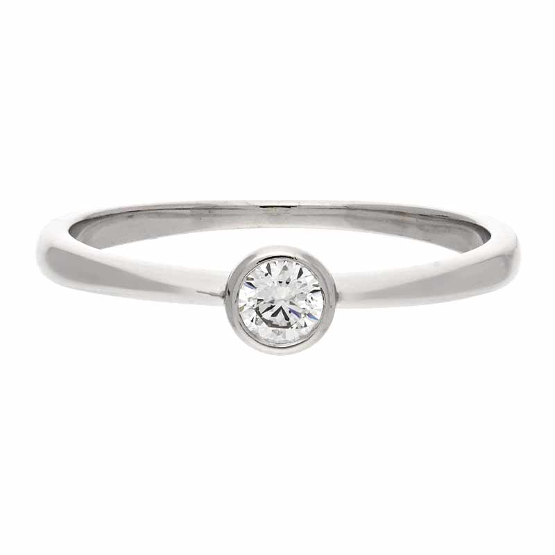 Brillant-Ring Weißgold