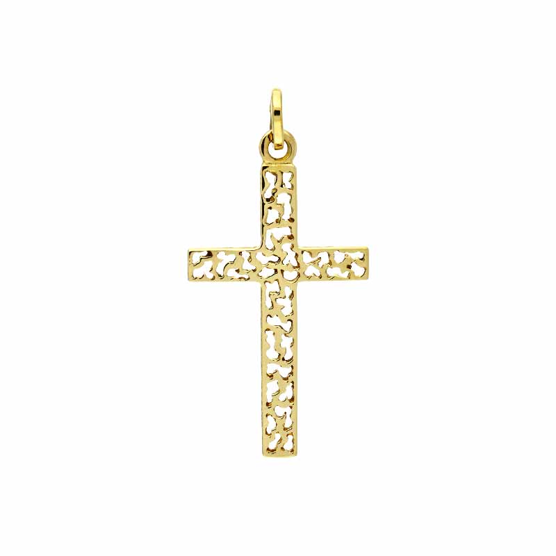 Anhänger 'Kreuz' Gelbgold