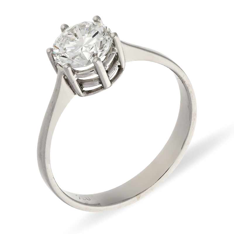 Brillant-Ring Weißgold