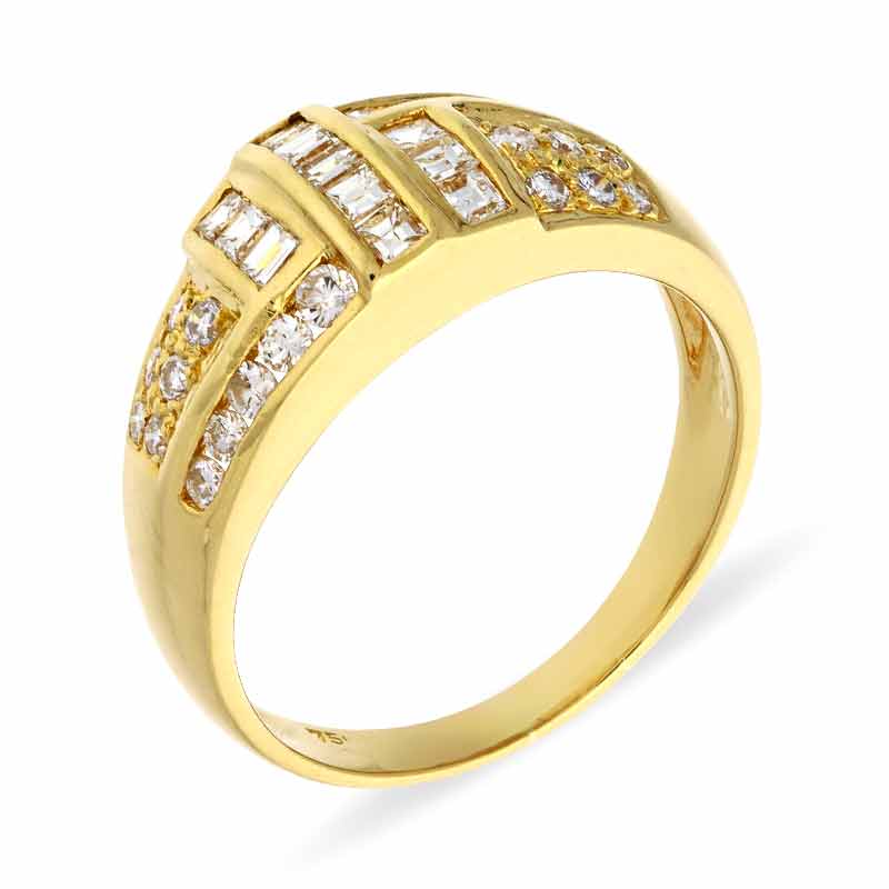 Brillant-Ring Gelbgold