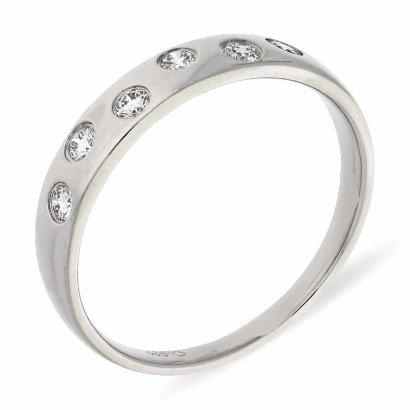 Brillant-Ring Weißgold