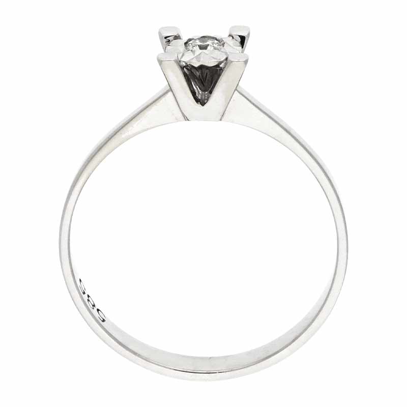 Brillant-Ring Weißgold