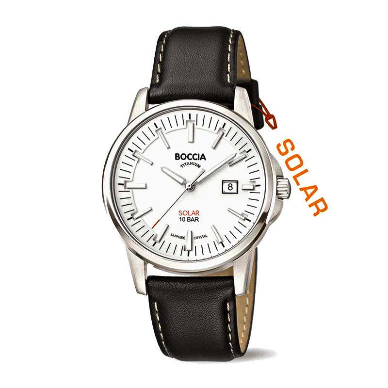 BOCCIA Herrenarmbanduhr Titan 3643-01