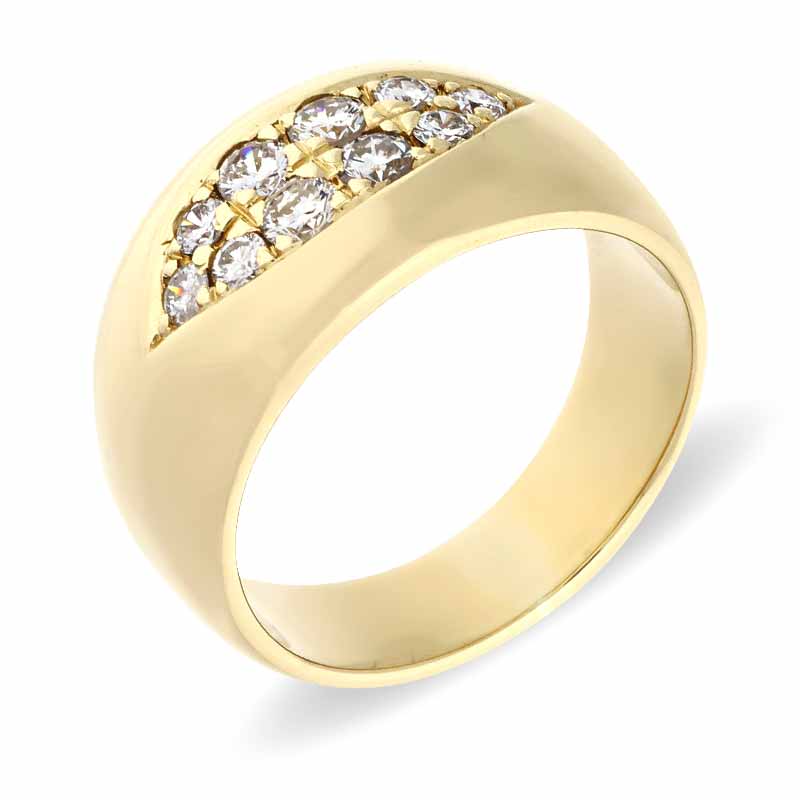 Brillant-Ring Gelbgold