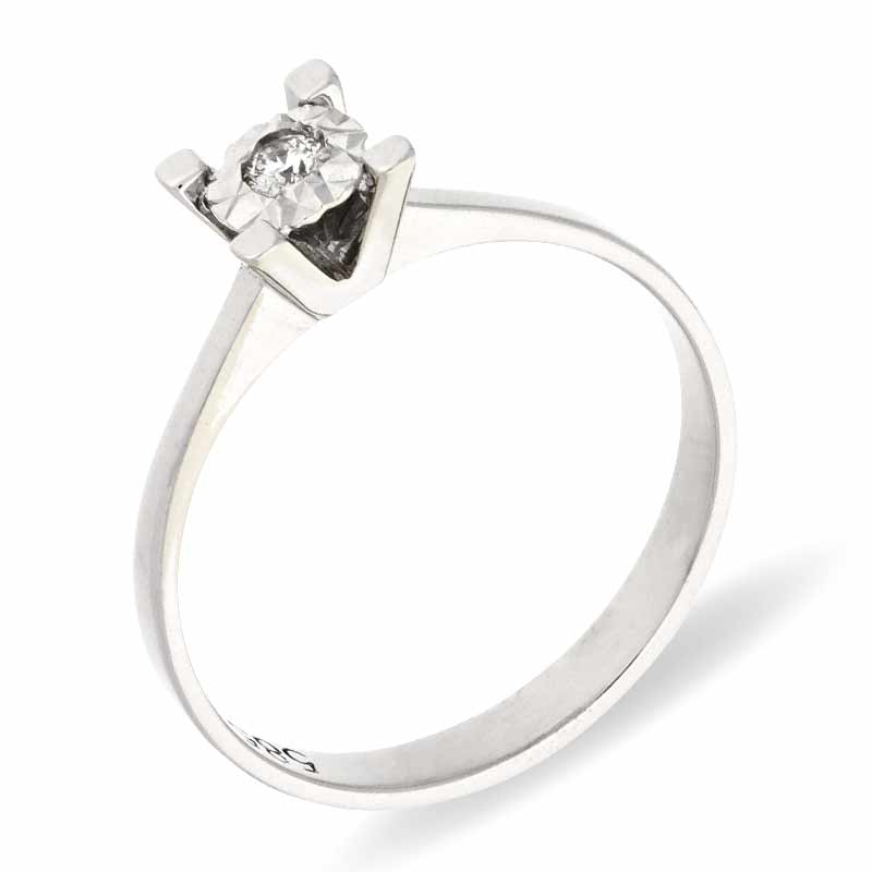 Brillant-Ring Weißgold