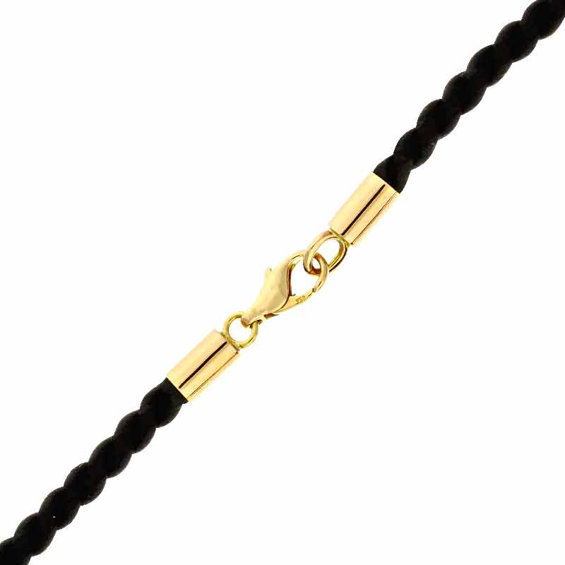 Diamant-Halsschmuck Gelbgold