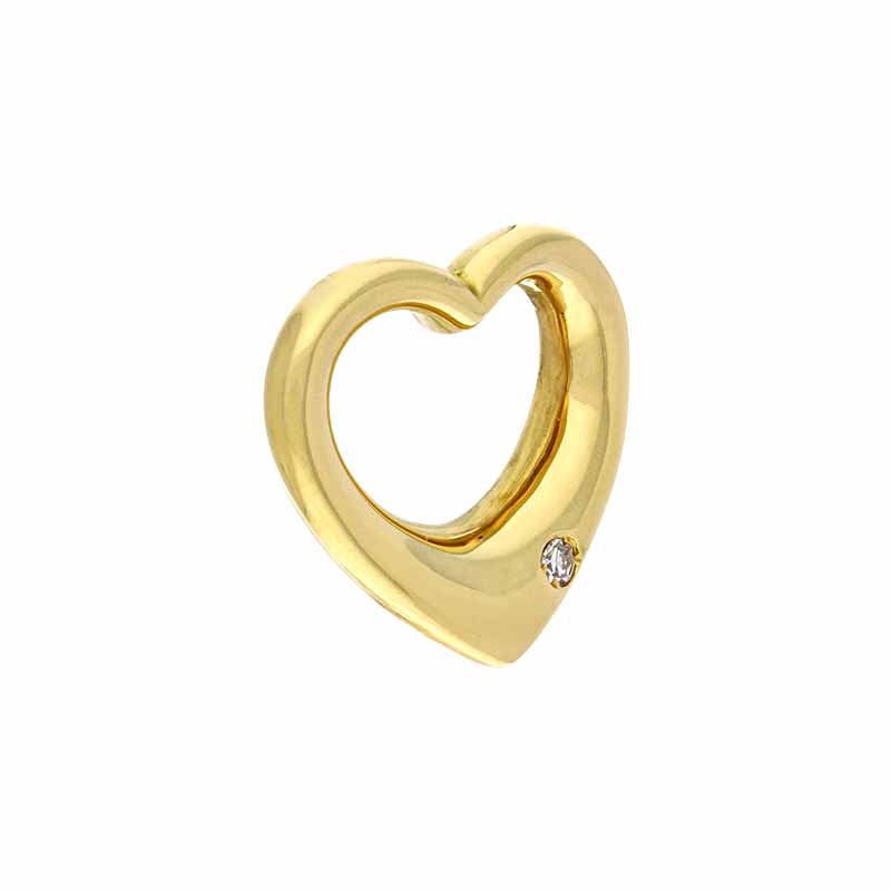 Diamant-Anhänger Gelbgold