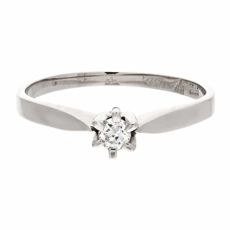 Brillant-Ring Weißgold