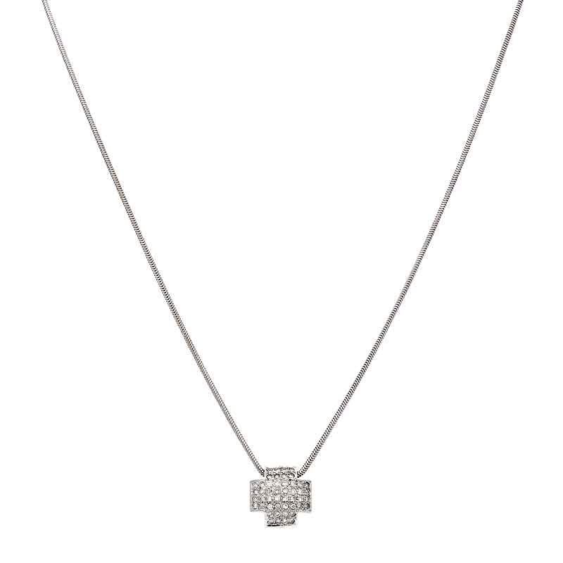 Brillant-Kette Weißgold