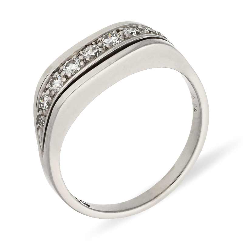 Diamant-Ring Weißgold
