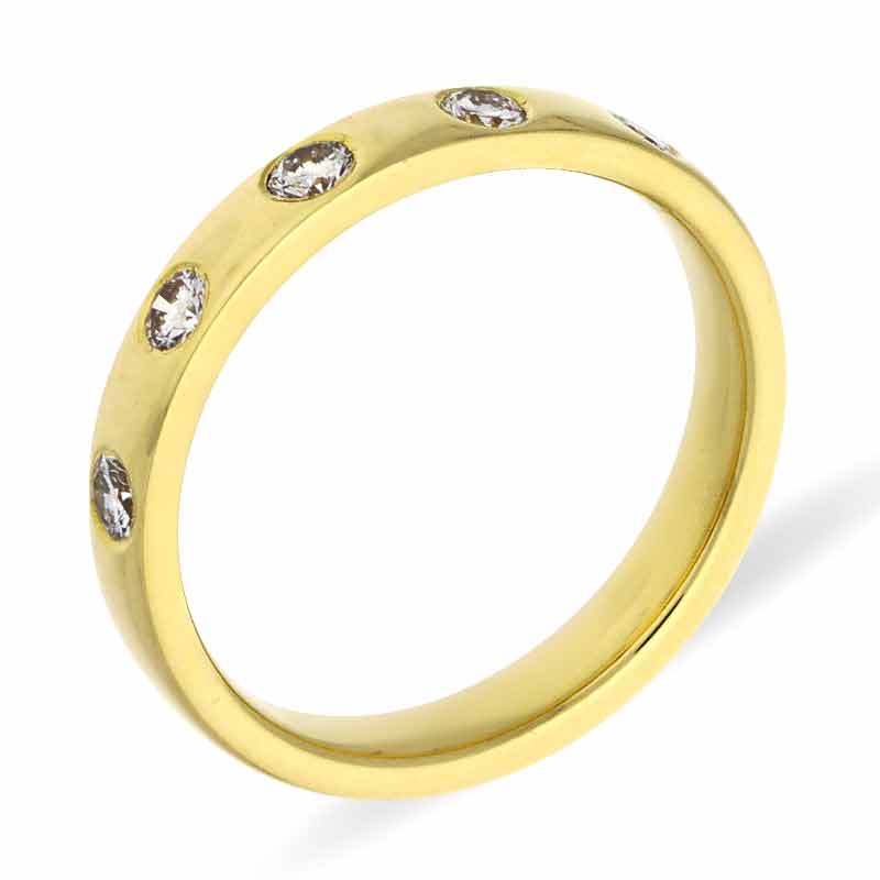 Brillant-Ring Gelbgold