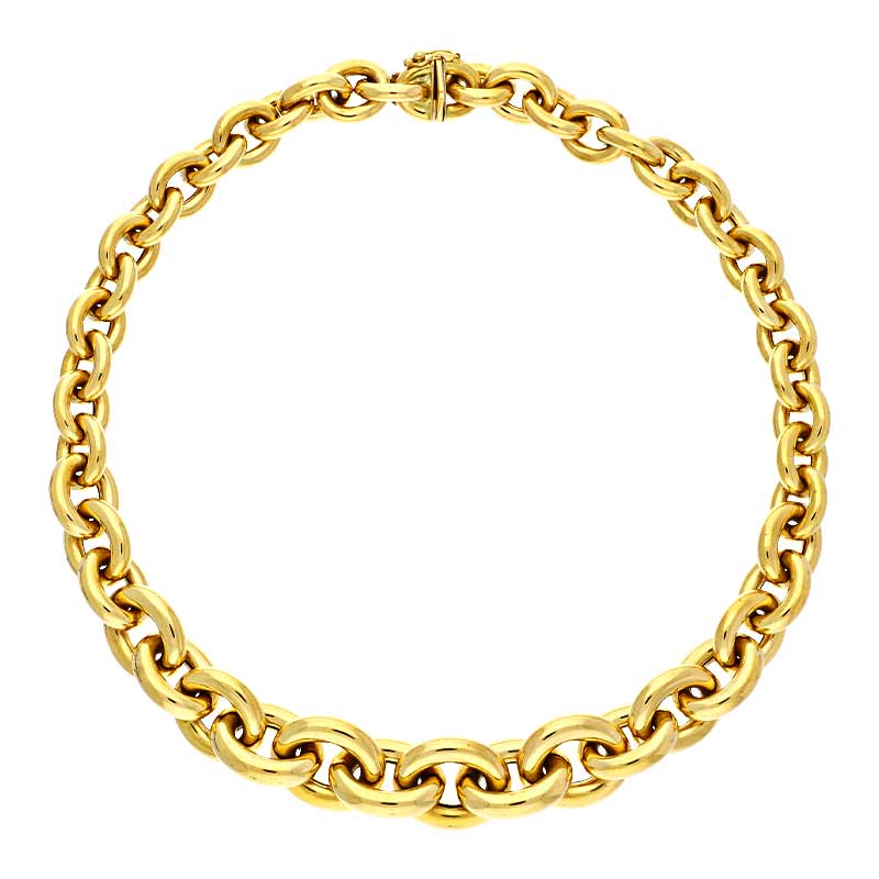 Collier Gelbgold
