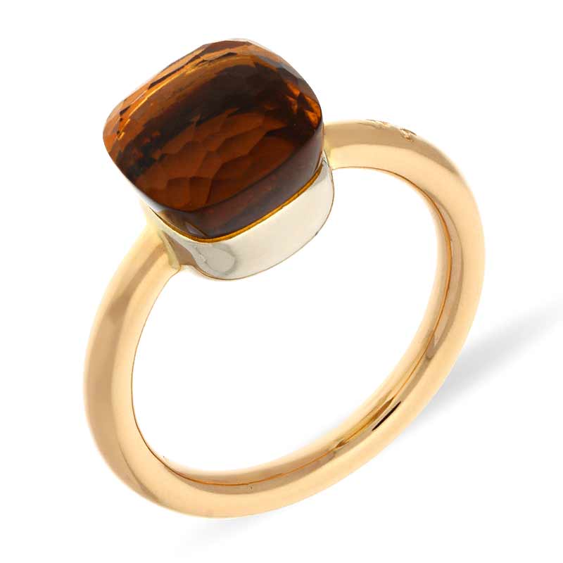 Pomellato Citrin-Ring Roségold