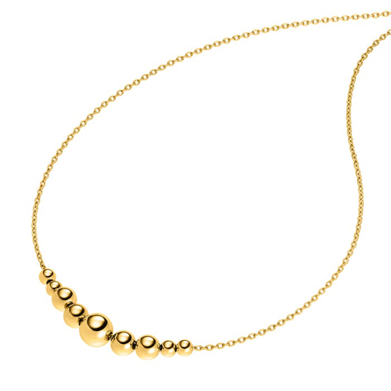 BOCCIA Collier Titan vergoldet