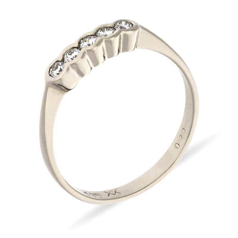 Brillant-Ring Weißgold