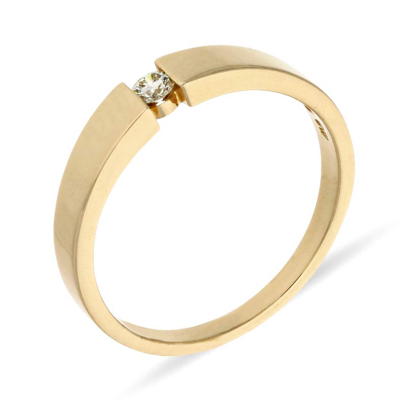 Brillant-Ring Gelbgold 