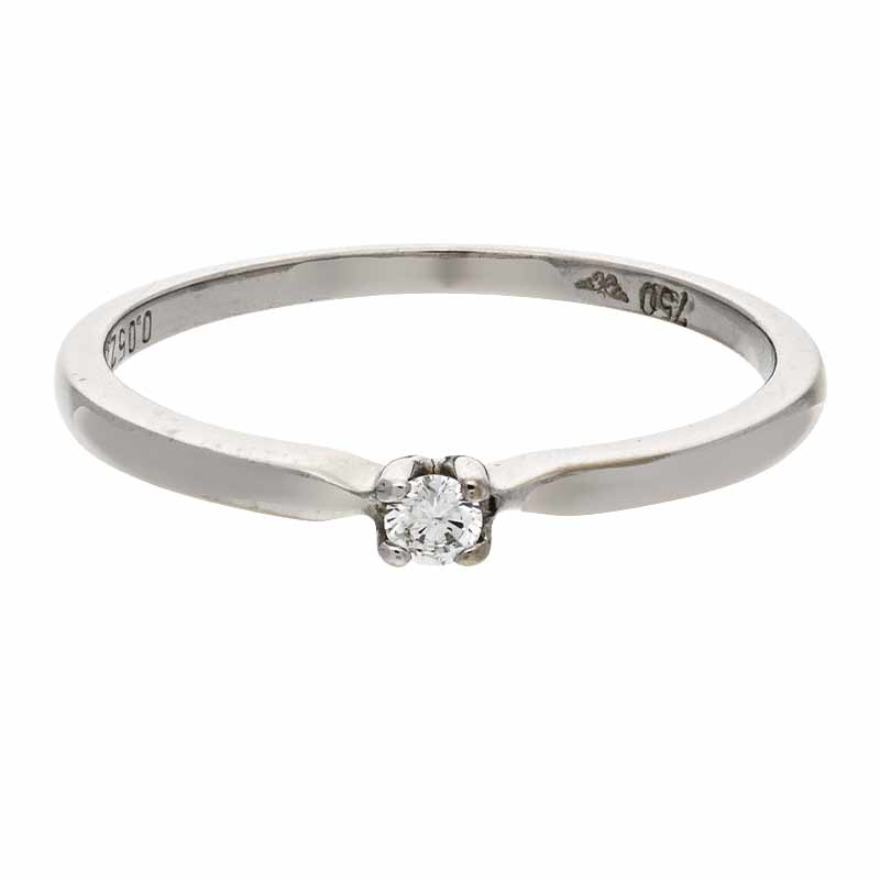 Brillant-Ring Weißgold