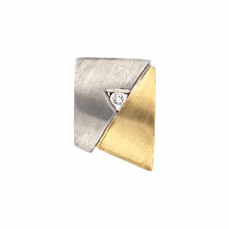 Brillant-Anhänger Bicolor