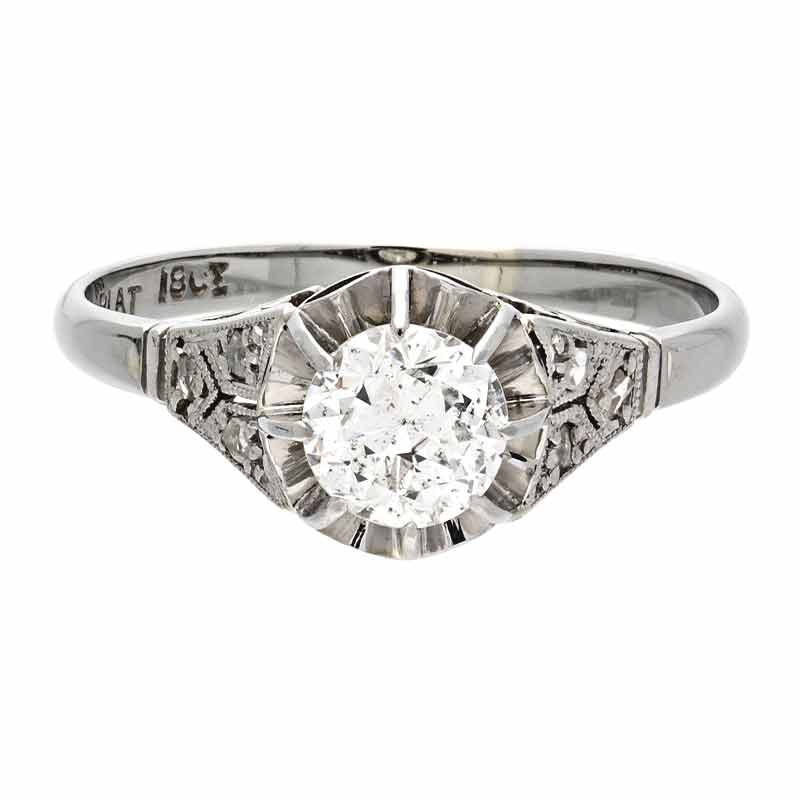 Diamant-Ring Platin