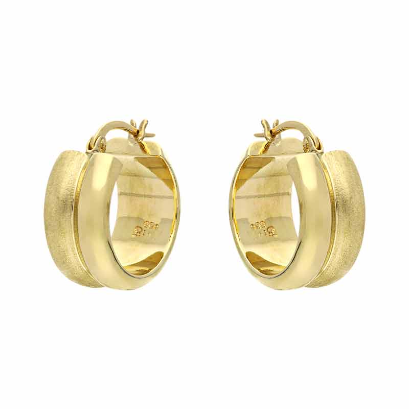 Creolen Gelbgold