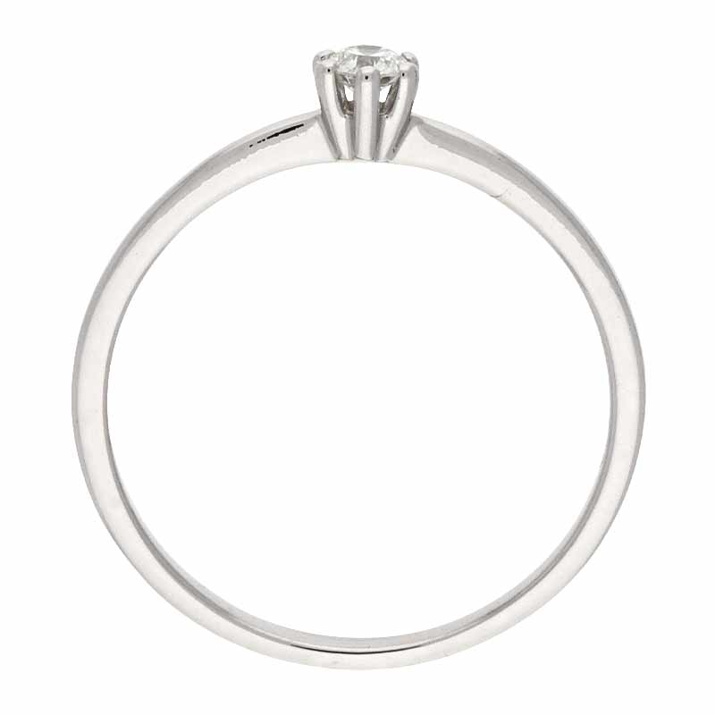 Brillant-Ring Weißgold