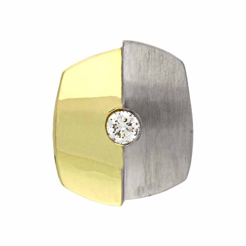 Brillant-Anhänger Bicolor