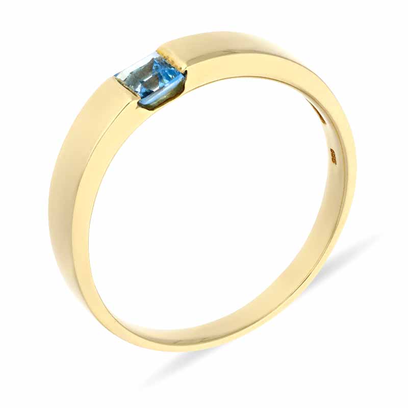 Topas-Ring Gelbgold